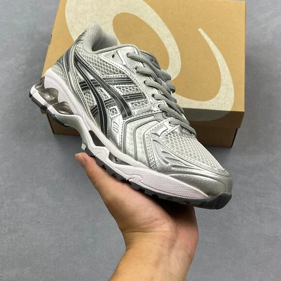 Asics Gel-Kayano 14 Silver-Gray Running Shoes